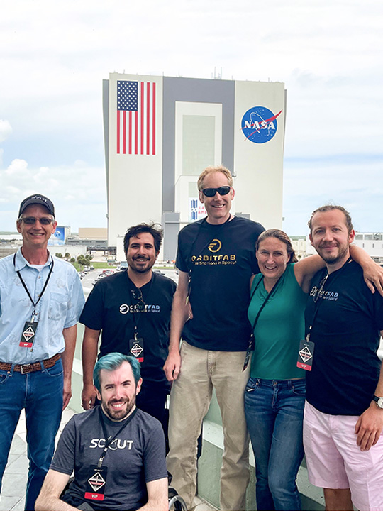 Tenzing launch group photo